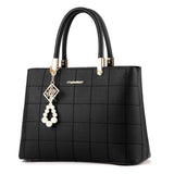 Maxbell Women Shoulder Bag Satchel Pouch Female Crossbody Bag for Mom Shopping Party Black