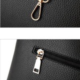 Maxbell Women Shoulder Bag Satchel Pouch Female Crossbody Bag for Mom Shopping Party Black