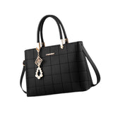 Maxbell Women Shoulder Bag Satchel Pouch Female Crossbody Bag for Mom Shopping Party Black