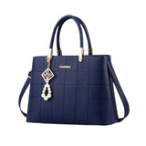 Maxbell Women Shoulder Bag Satchel Pouch Female Crossbody Bag for Mom Shopping Party Blue