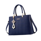 Maxbell Women Shoulder Bag Satchel Pouch Female Crossbody Bag for Mom Shopping Party Blue