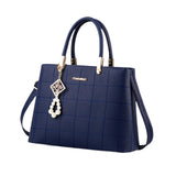 Maxbell Women Shoulder Bag Satchel Pouch Female Crossbody Bag for Mom Shopping Party Blue