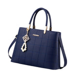 Maxbell Women Shoulder Bag Satchel Pouch Female Crossbody Bag for Mom Shopping Party Blue