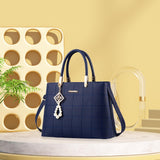 Maxbell Women Shoulder Bag Satchel Pouch Female Crossbody Bag for Mom Shopping Party Blue