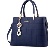 Maxbell Women Shoulder Bag Satchel Pouch Female Crossbody Bag for Mom Shopping Party Blue