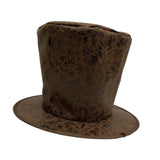 Maxbell Extra Tall Top Hat Nightclub Holiday Role Playing Classic Party Magician Hat Brown Suede