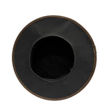 Maxbell Extra Tall Top Hat Nightclub Holiday Role Playing Classic Party Magician Hat Brown Suede
