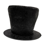 Maxbell Extra Tall Top Hat Nightclub Holiday Role Playing Classic Party Magician Hat Black Suede
