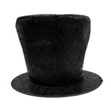 Maxbell Extra Tall Top Hat Nightclub Holiday Role Playing Classic Party Magician Hat Black Suede