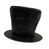 Maxbell Extra Tall Top Hat Nightclub Holiday Role Playing Classic Party Magician Hat Black Suede