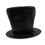 Maxbell Extra Tall Top Hat Nightclub Holiday Role Playing Classic Party Magician Hat Black Suede