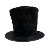 Maxbell Extra Tall Top Hat Nightclub Holiday Role Playing Classic Party Magician Hat Black Velvet