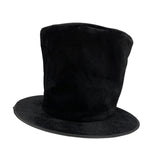 Maxbell Extra Tall Top Hat Nightclub Holiday Role Playing Classic Party Magician Hat Black Velvet