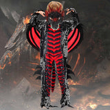 Maxbell Children Dragon Wing Costume Animal Cosplay Dragon Costume for Holiday Party M