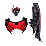 Maxbell Children Dragon Wing Costume Animal Cosplay Dragon Costume for Holiday Party XL
