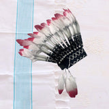 Maxbell Indian Hat Artificial Feather Headdress for Halloween Fancy Dress Dance Show