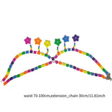 Maxbell Waist Beads Belt Body Jewelry Accessories Festival Rave Body Chain for Women