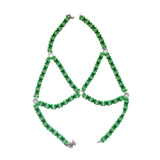 Maxbell Body Chain Bra Chain Lightweight Bikini Chain for Carnivals Cosplay Concerts