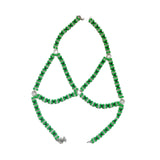 Maxbell Body Chain Bra Chain Lightweight Bikini Chain for Carnivals Cosplay Concerts