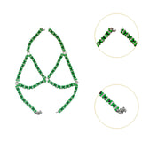 Maxbell Body Chain Bra Chain Lightweight Bikini Chain for Carnivals Cosplay Concerts