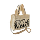 Maxbell Canvas Tote Bag Multipurpose Women Shoulder Bag for Traveling Everyday Shopping white