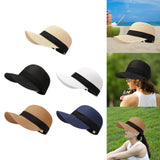 Maxbell Womens Sun Hat Fishing Cap Travel Baseball Hat for Vacation Festival Outdoor Beige