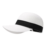 Maxbell Womens Sun Hat Fishing Cap Travel Baseball Hat for Vacation Festival Outdoor White