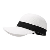 Maxbell Womens Sun Hat Fishing Cap Travel Baseball Hat for Vacation Festival Outdoor White