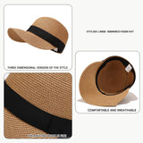 Maxbell Womens Sun Hat Fishing Cap Travel Baseball Hat for Vacation Festival Outdoor Khaki