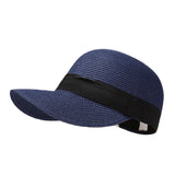 Maxbell Womens Sun Hat Fishing Cap Travel Baseball Hat for Vacation Festival Outdoor Dark Blue