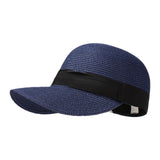 Maxbell Womens Sun Hat Fishing Cap Travel Baseball Hat for Vacation Festival Outdoor Dark Blue