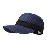 Maxbell Womens Sun Hat Fishing Cap Travel Baseball Hat for Vacation Festival Outdoor Dark Blue