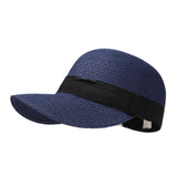Maxbell Womens Sun Hat Fishing Cap Travel Baseball Hat for Vacation Festival Outdoor Dark Blue