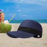 Maxbell Womens Sun Hat Fishing Cap Travel Baseball Hat for Vacation Festival Outdoor Dark Blue
