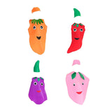 Maxbell Kids Fruit Costume Cosplay Children Clothing for Children's Day Themed Party Carrot