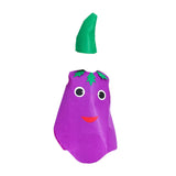 Maxbell Kids Fruit Costume Cosplay Children Clothing for Children's Day Themed Party Eggplant