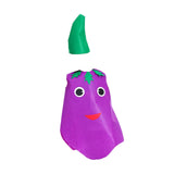Maxbell Kids Fruit Costume Cosplay Children Clothing for Children's Day Themed Party Eggplant
