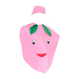 Maxbell Kids Fruit Costume Cosplay Children Clothing for Children's Day Themed Party Peach