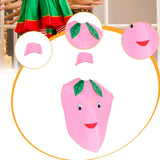 Maxbell Kids Fruit Costume Cosplay Children Clothing for Children's Day Themed Party Peach
