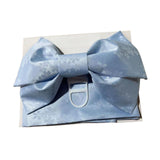 Maxbell Japanese Kimono Obi Women's Japanese Kimono Obi Belt for Kimono Dress Blue