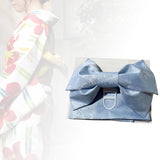 Maxbell Japanese Kimono Obi Women's Japanese Kimono Obi Belt for Kimono Dress Blue