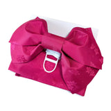 Maxbell Japanese Kimono Obi Women's Japanese Kimono Obi Belt for Kimono Dress Rose A
