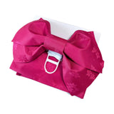 Maxbell Japanese Kimono Obi Women's Japanese Kimono Obi Belt for Kimono Dress Rose A