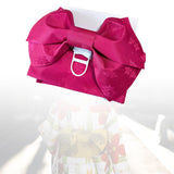 Maxbell Japanese Kimono Obi Women's Japanese Kimono Obi Belt for Kimono Dress Rose A