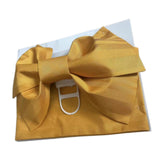 Maxbell Japanese Kimono Obi Women's Japanese Kimono Obi Belt for Kimono Dress Yellow