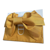 Maxbell Japanese Kimono Obi Women's Japanese Kimono Obi Belt for Kimono Dress Yellow