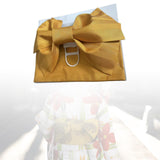 Maxbell Japanese Kimono Obi Women's Japanese Kimono Obi Belt for Kimono Dress Yellow