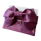 Maxbell Japanese Kimono Obi Women's Japanese Kimono Obi Belt for Kimono Dress Deep Violet