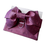 Maxbell Japanese Kimono Obi Women's Japanese Kimono Obi Belt for Kimono Dress Deep Violet