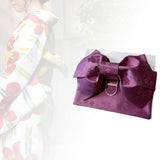 Maxbell Japanese Kimono Obi Women's Japanese Kimono Obi Belt for Kimono Dress Deep Violet